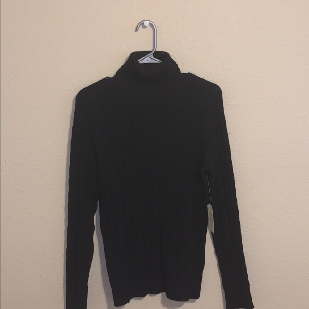 Black sweater